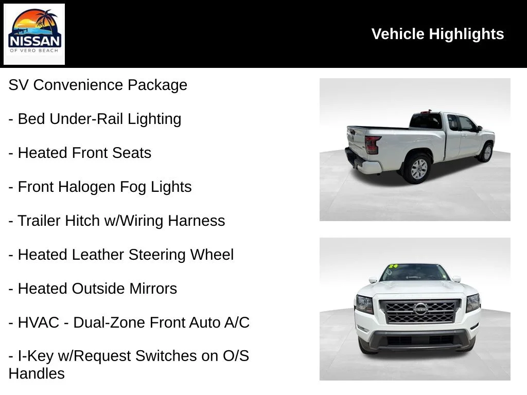 Used 2024 White Nissan SV image 19