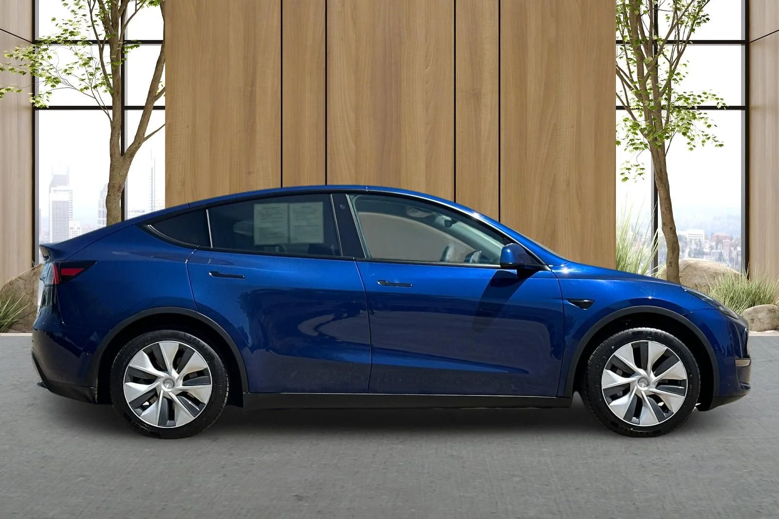 Used 2021 Blue Tesla Long Range image 3
