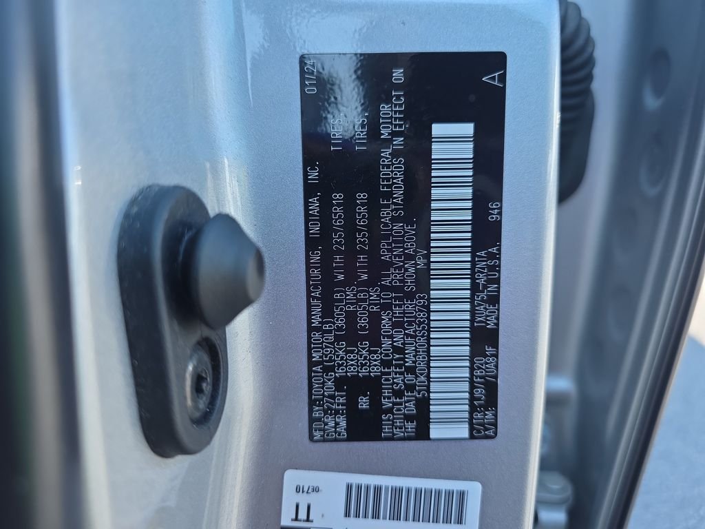 Used 2024 Silver Toyota LE image 36