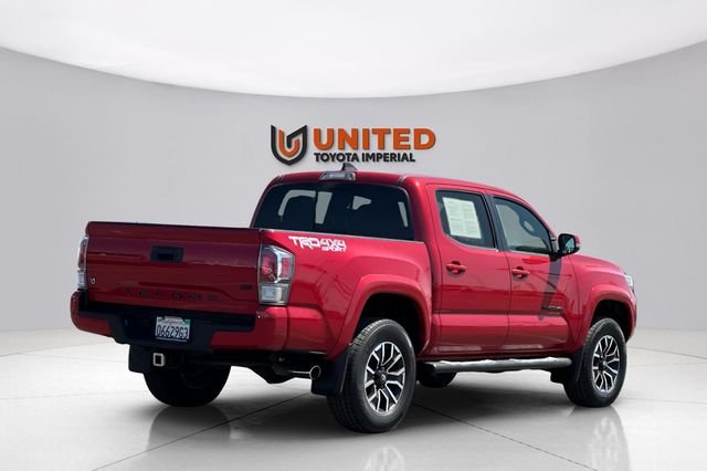 Certified Used 2021 Red Toyota TRD Sport image 4