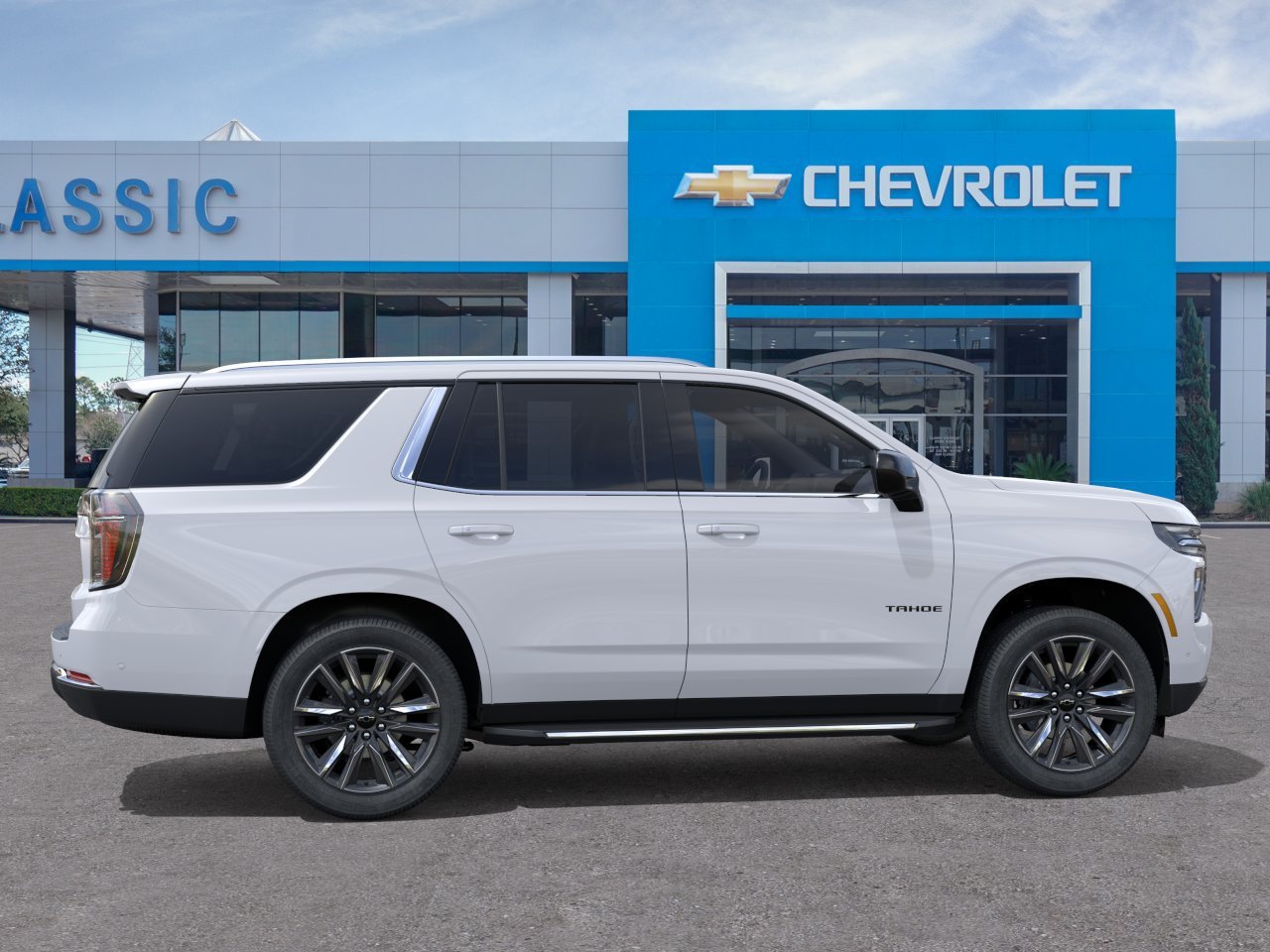 2026 Chevrolet Tahoe LS White at Classic Elite Chevrolet Hwy 6