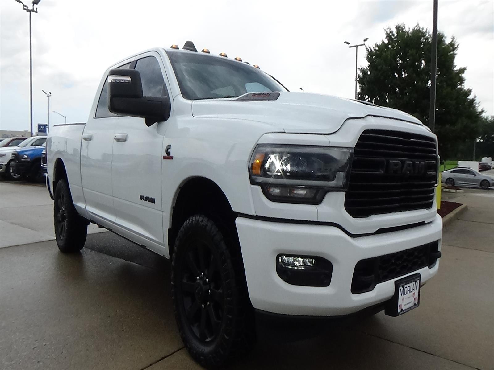 Certified Used 2024 Bright White Clear Coat (pw7) RAM Laramie image 4
