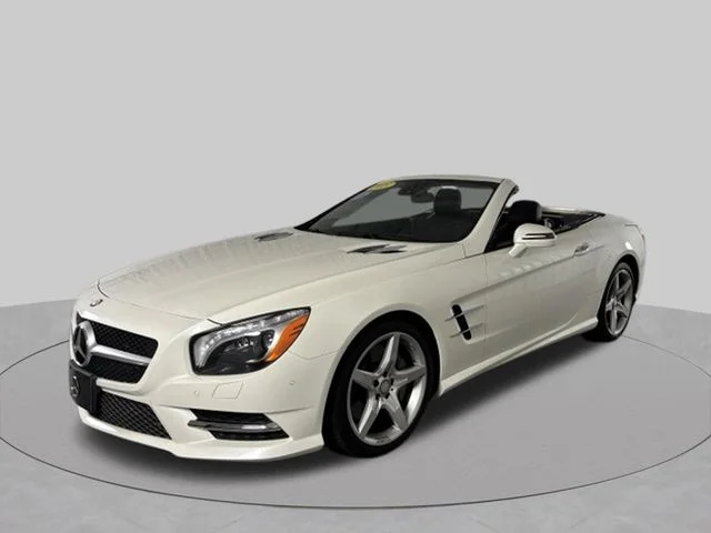 Used 2015 White Mercedes-Benz SL 400 Roadster image 12