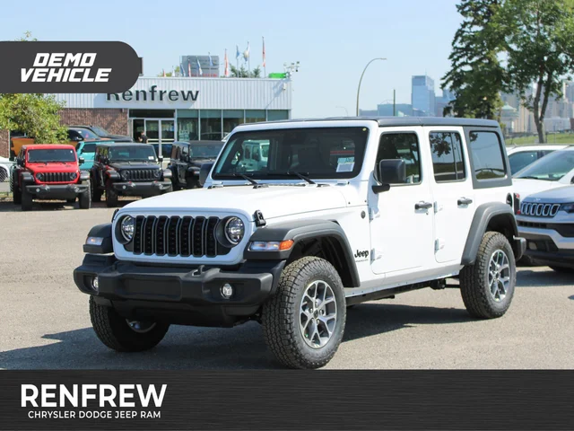 2025 Jeep Wrangler Sport S* 4 Door 4x4, Remote Start, Heated Seats/Wheel