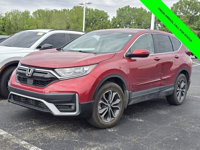 Certified Used 2021 Radiant Red Metallic Honda EX-L image 3