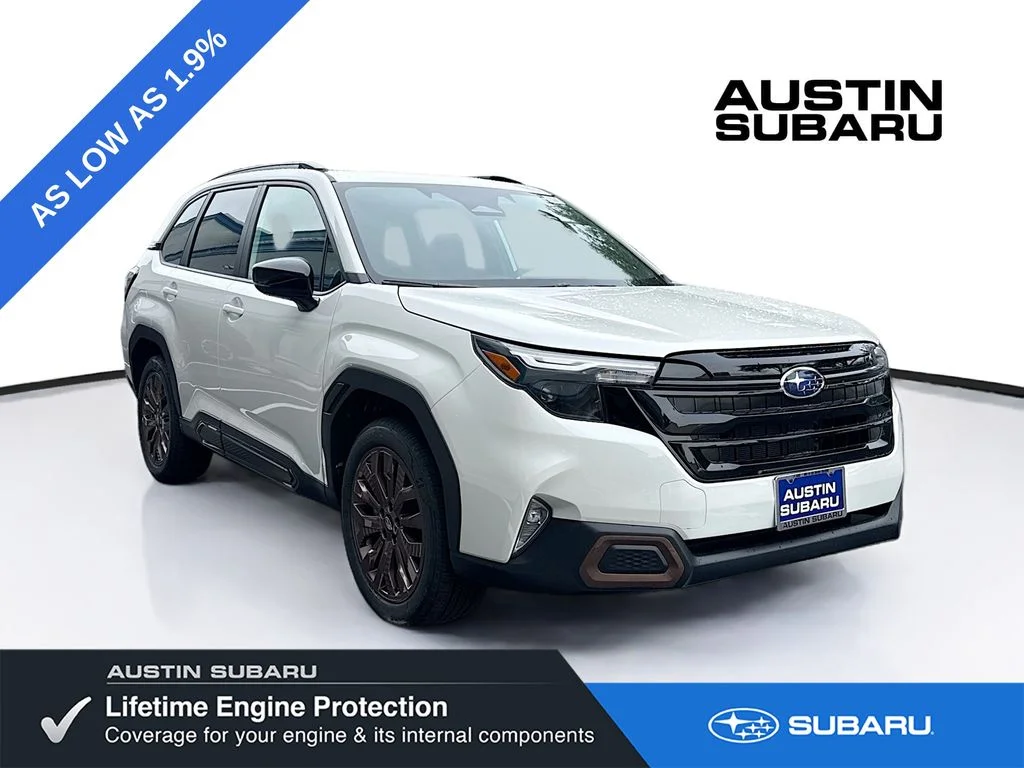 New 2026 White Subaru Sport image 1