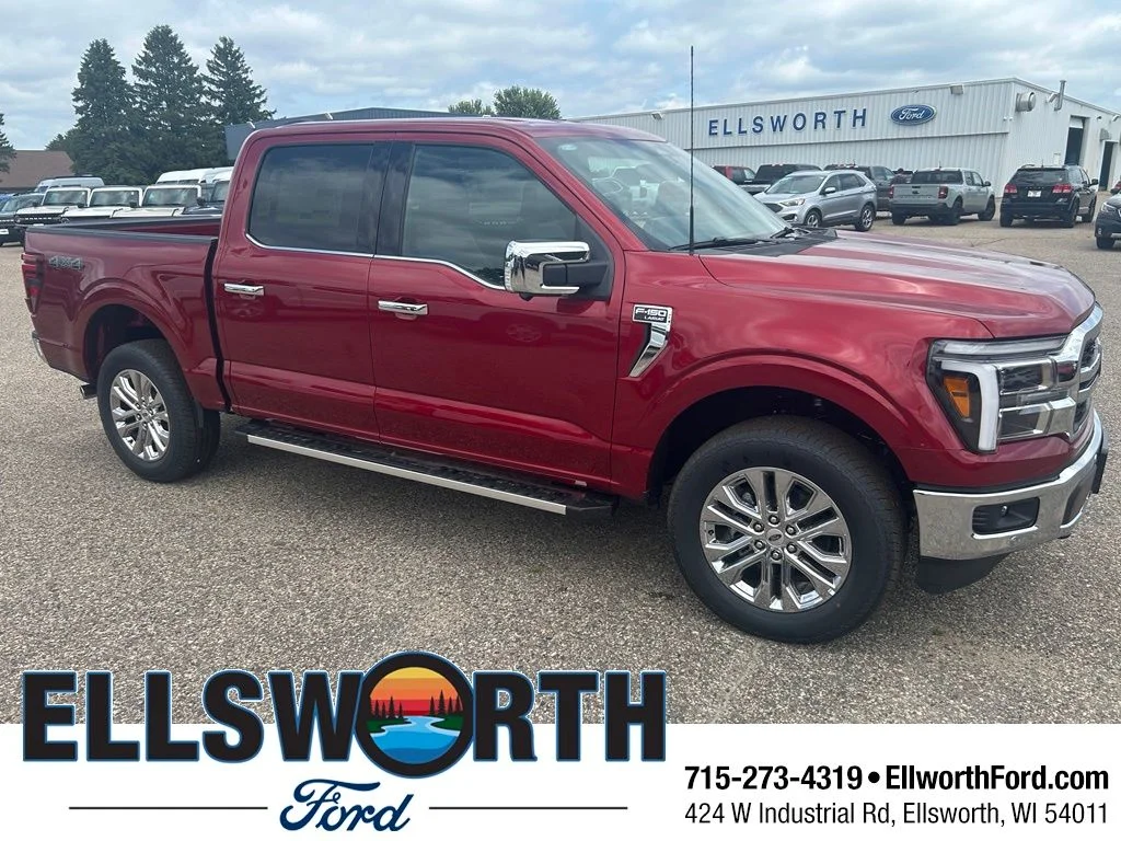 New 2026 Ruby Red Metallic Tinted Clearcoat Ford Lariat® image 1