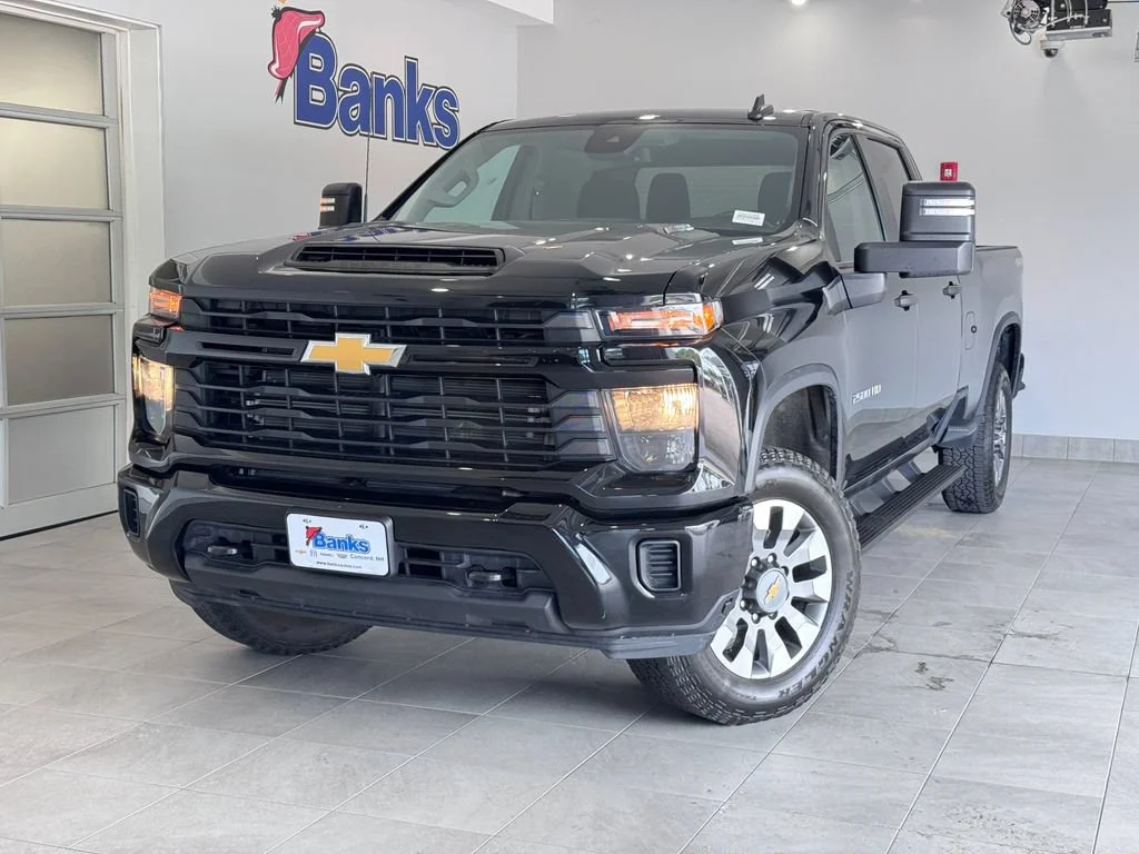 Certified Used 2024 Black Chevrolet Custom image 2