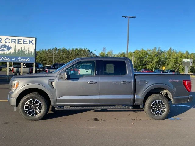 Used 2023 Ford F-150 XLT with VIN 1FTEW1EP4PFB19712 for sale in Pine River, Minnesota