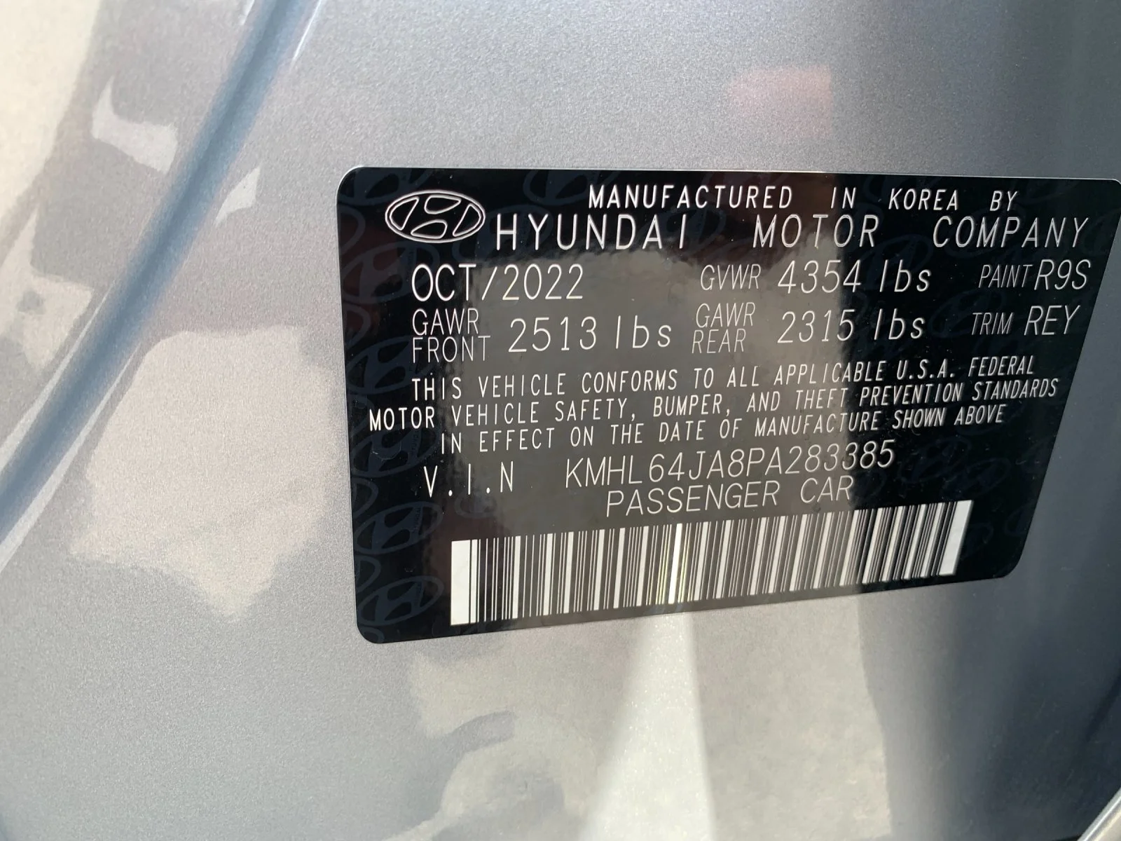Used 2023 Silver Hyundai SEL image 32