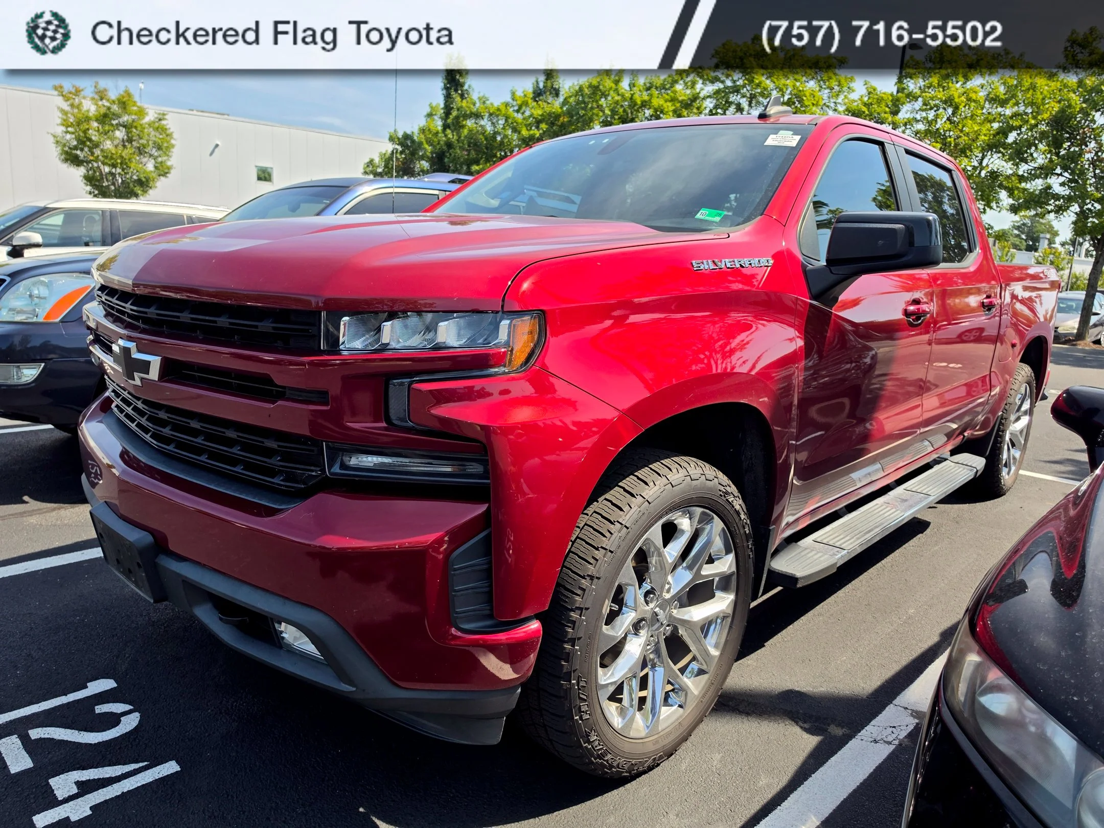 Used 2019 Cajun Red Tintcoat Chevrolet RST image 1