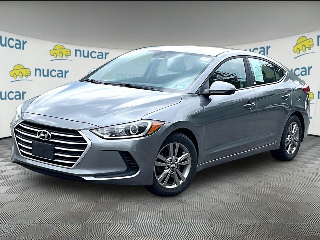 Used 2018 Hyundai Elantra SEL with VIN KMHD84LF8JU446890 for sale in Plymouth, NH