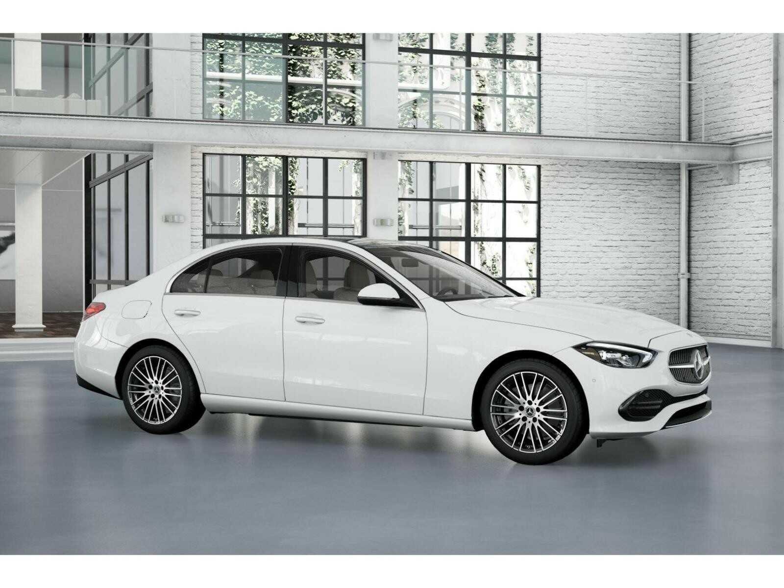 New 2026 Polar White Mercedes-Benz C 300 4D Sedan image 14