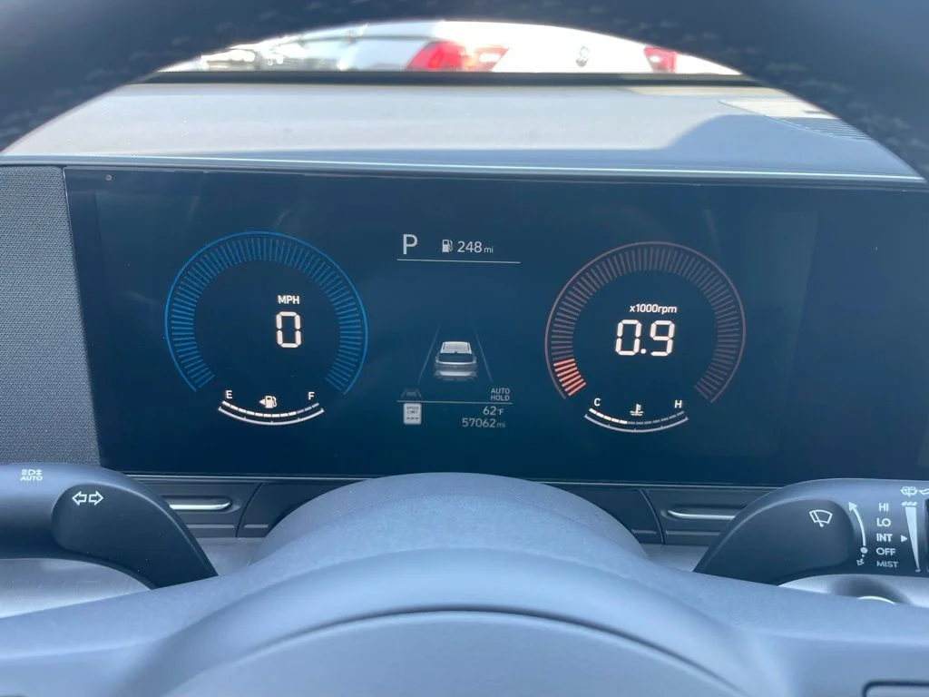 Used 2024 Denim Blue Pearl Hyundai SEL image 8