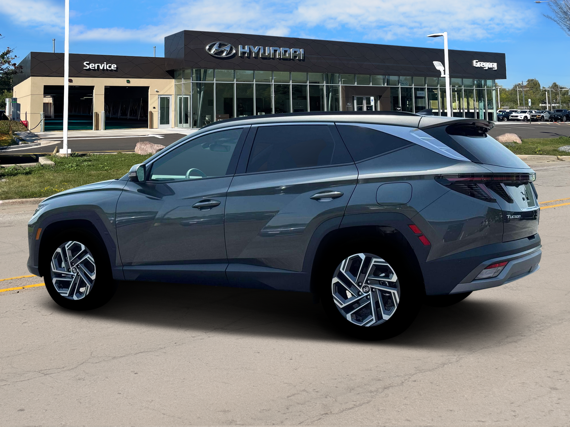 New 2026 Gray Hyundai Limited image 4