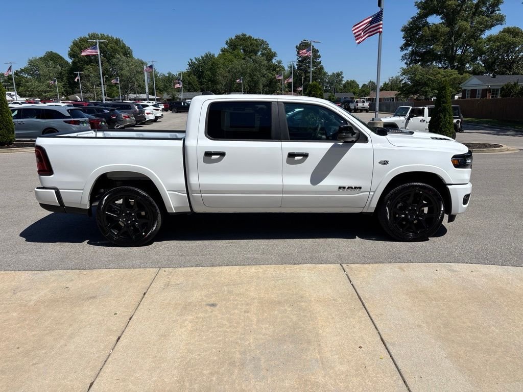New 2026 Bright White Clear-Coat Exterior Paint RAM Laramie image 6