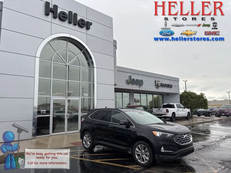 Used 2024 Black Metallic Ford Titanium image 1