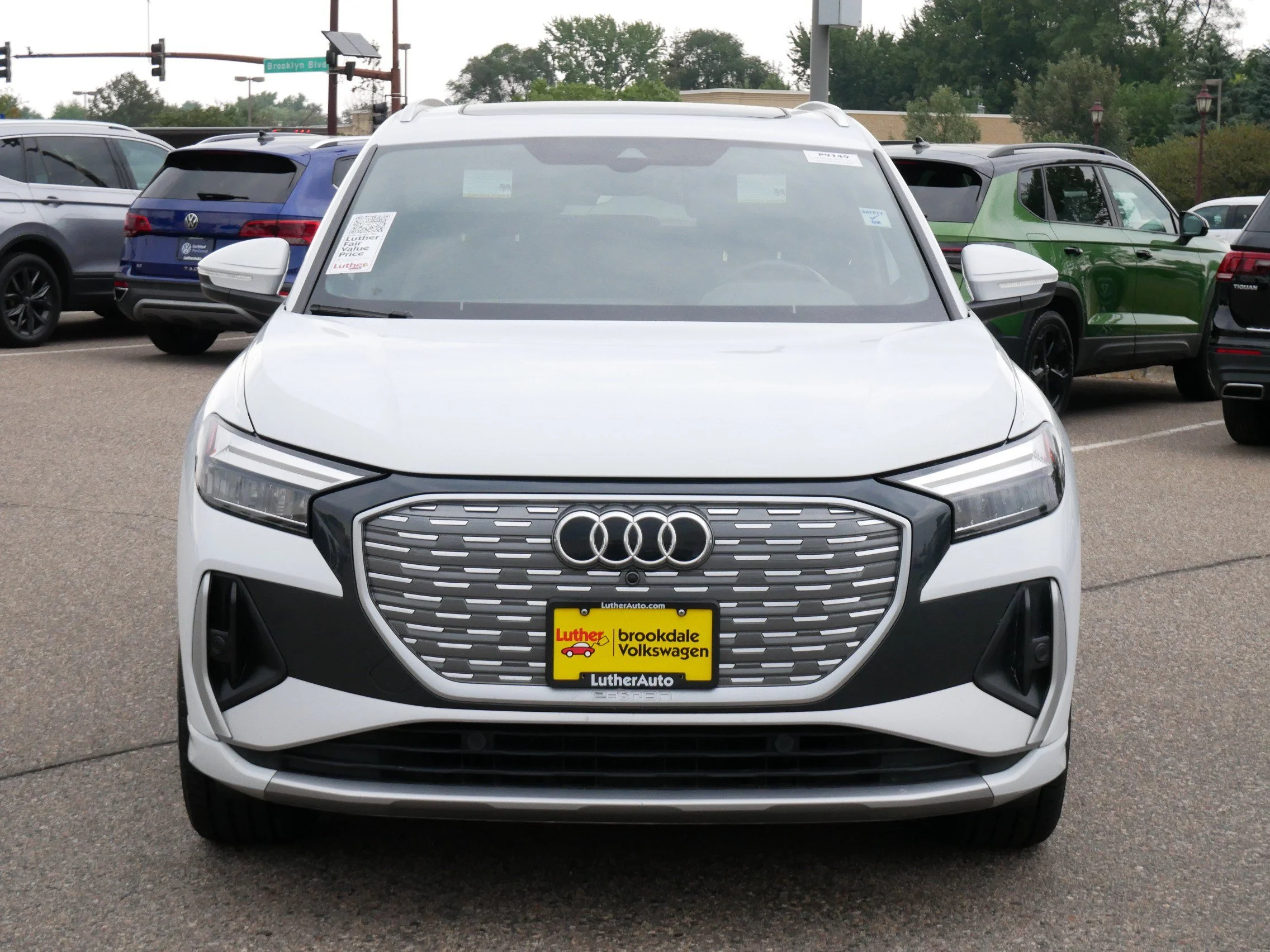 Used 2023 Audi Q4 e-tron Premium Plus with VIN WA1L2BFZ5PP045567 for sale in Brooklyn Center, Minnesota