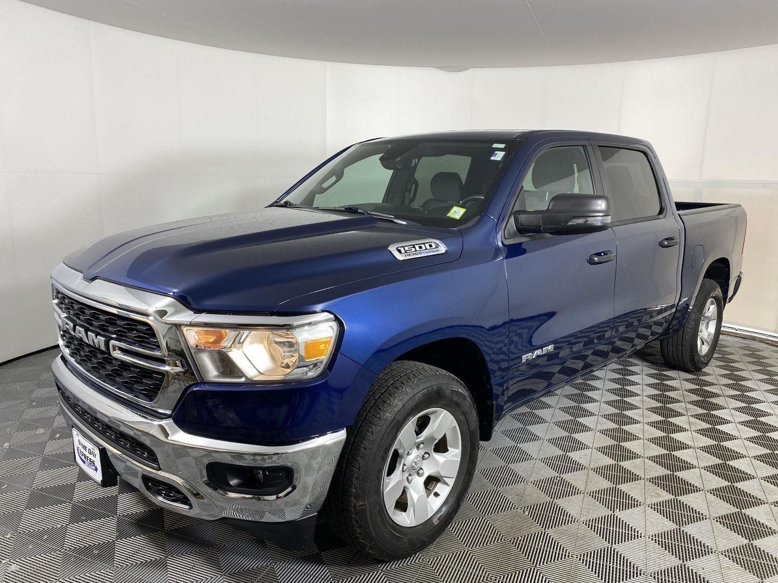 Used 2023 Patriot Blue Pearlcoat Ram Big Horn image 11