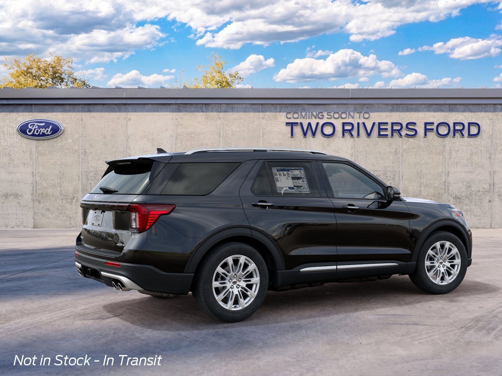 New 2027 Agate Black Metallic Ford Platinum™ image 6