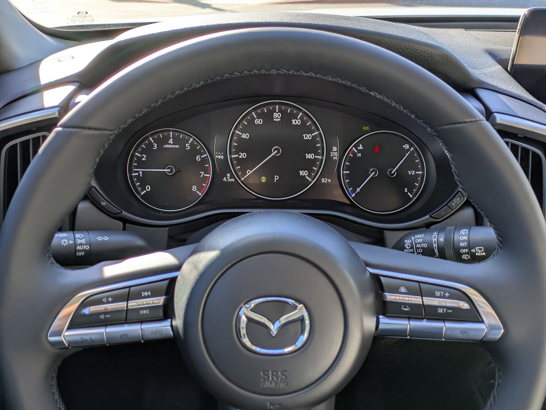 New 2026 Wind Chill Pearl Mazda 2.5 S Premium AWD image 15