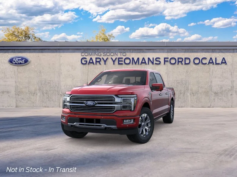 New 2026 Ruby Red Metallic Tinted Clearcoat Ford Platinum® image 2