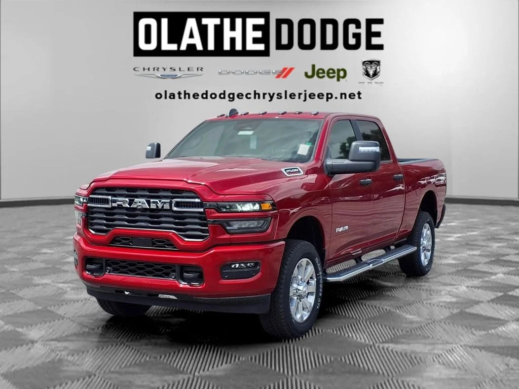 New 2026 Molten Red Pearl-Coat Exterior Paint RAM Big Horn image 1