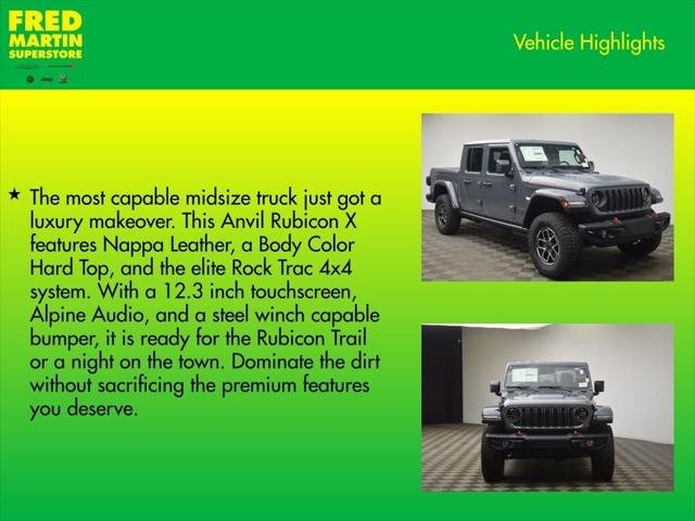 New 2026 Anvil Clear-Coat Exterior Paint Jeep Rubicon image 8