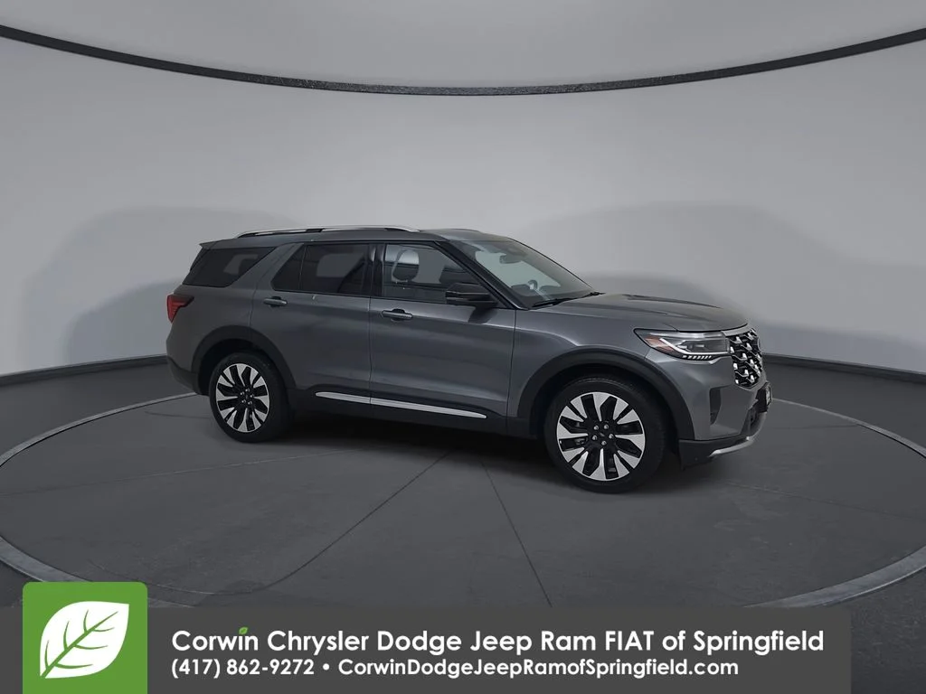Used 2025 Gray Ford Platinum image 2