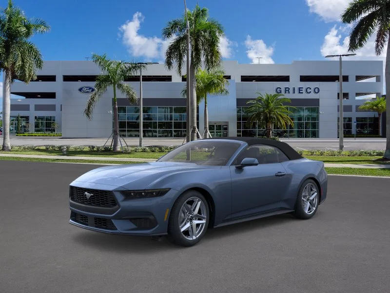 New 2026 Vapor Blue Metallic Ford EcoBoost® Premium Convertible image 19