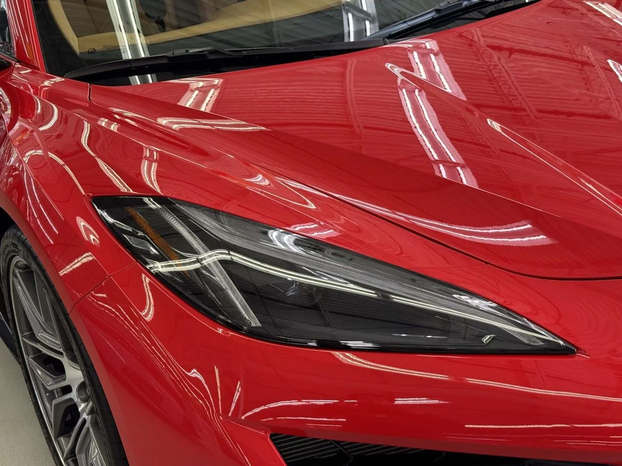 Used 2023 Torch Red Chevrolet RWD Coupe 3LZ image 15