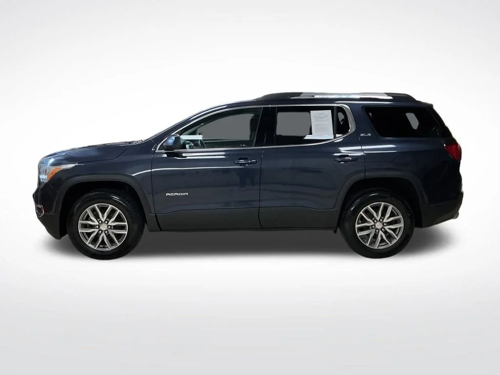 Used 2018 GMC Acadia SLE-2 with VIN 1GKKNLLS4JZ243658 for sale in Traverse City, MI