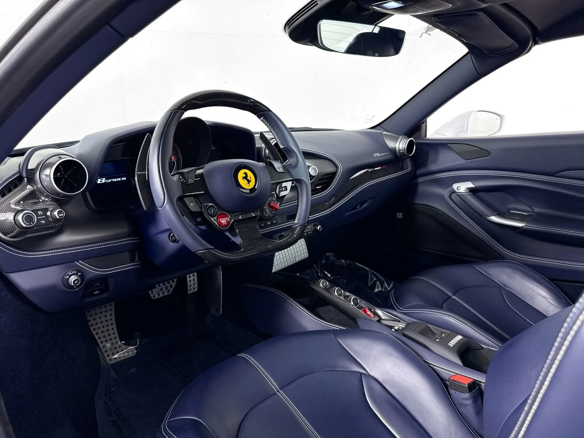 Certified Used 2022 Bianco Cervino Ferrari Base image 19