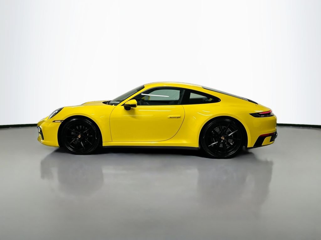 Used 2024 Yellow Porsche Carrera S image 2