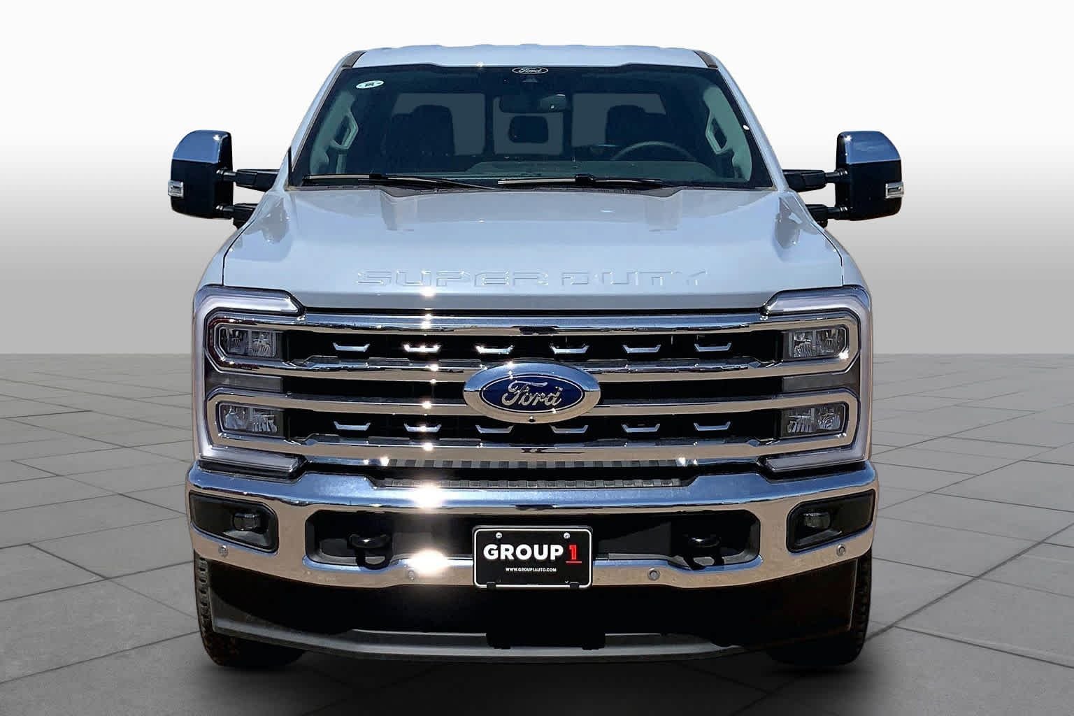 New 2026 Glacier Gray Metallic Tri-Coat Ford F-250® Lariat® image 3
