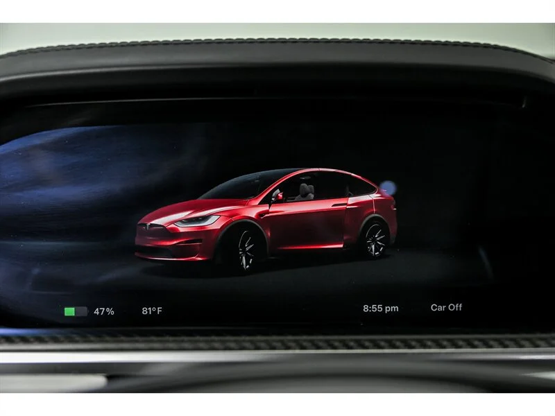 Used 2022 Red Multi-Coat Tesla Plaid image 20