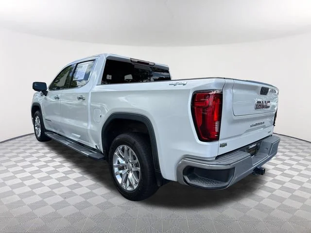 Used 2020 WHITE FROST TRICOAT GMC SLT image 7