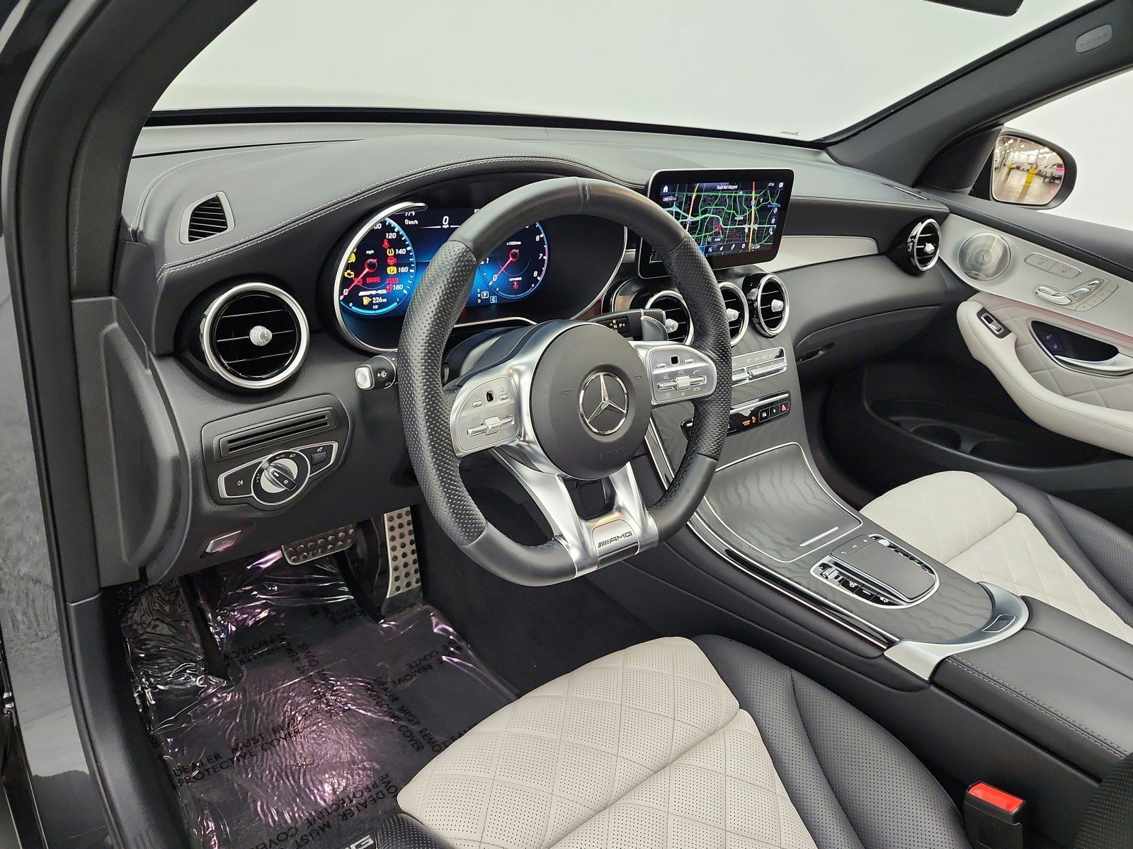 Certified Used 2021 Graphite Grey Metallic Mercedes-Benz AMG® GLC 43 4MATIC SUV image 9
