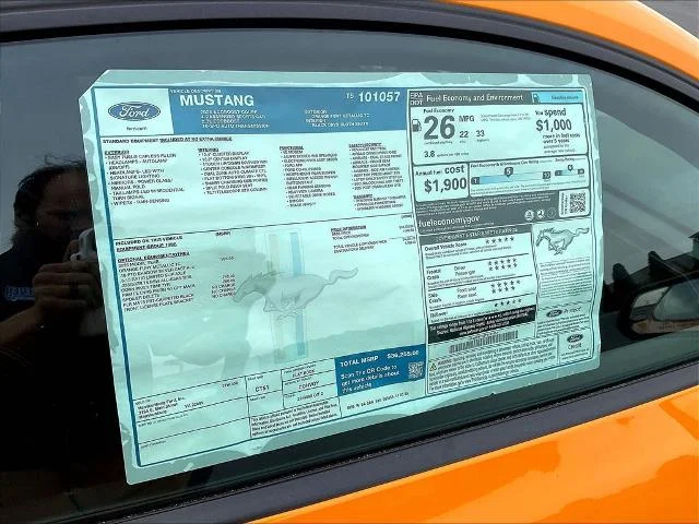 New 2026 Orange Fury Metallic Tri-coat Ford EcoBoost® Fastback image 25