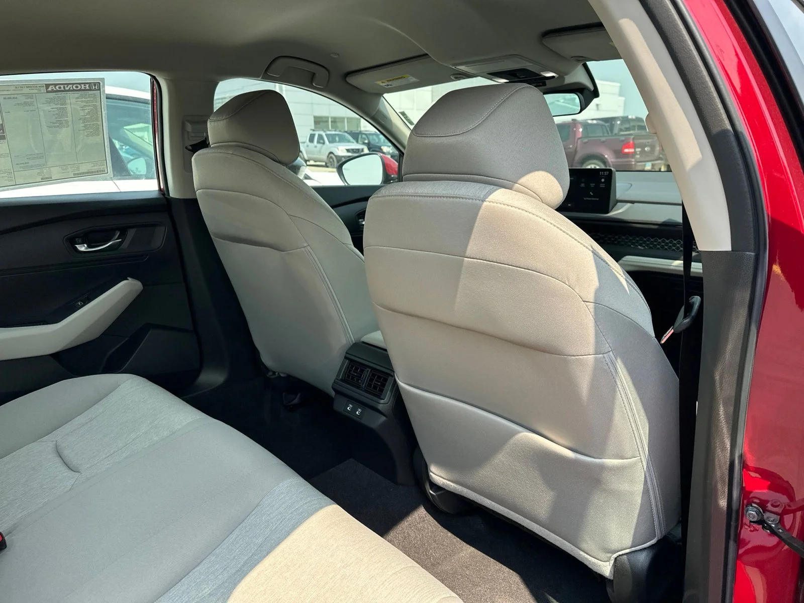 New 2026 Radiant Red Metallic Honda LX image 26