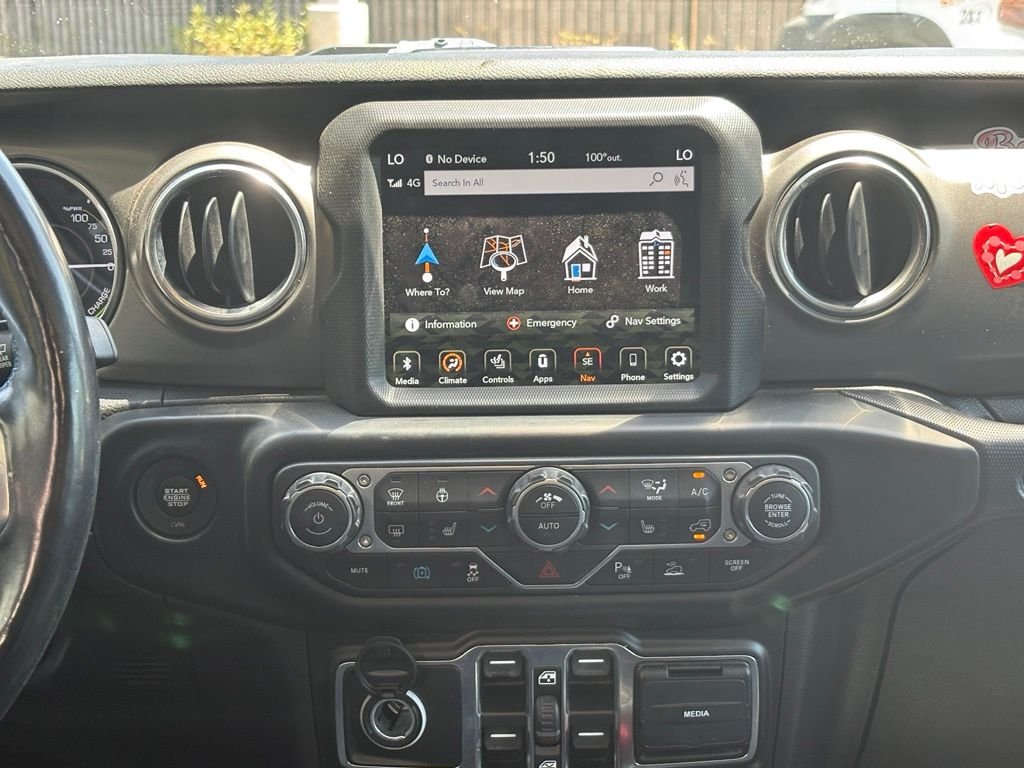 Used 2021 White Jeep Unlimited Rubicon 4xe image 13