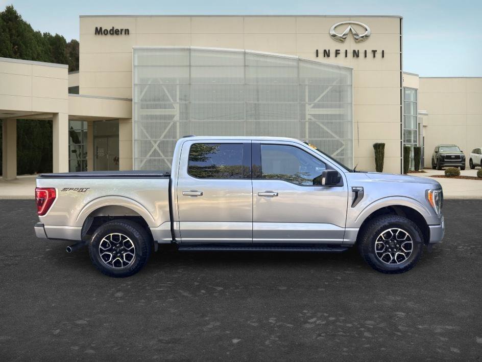 Used 2022 Silver Metallic Ford XLT image 4
