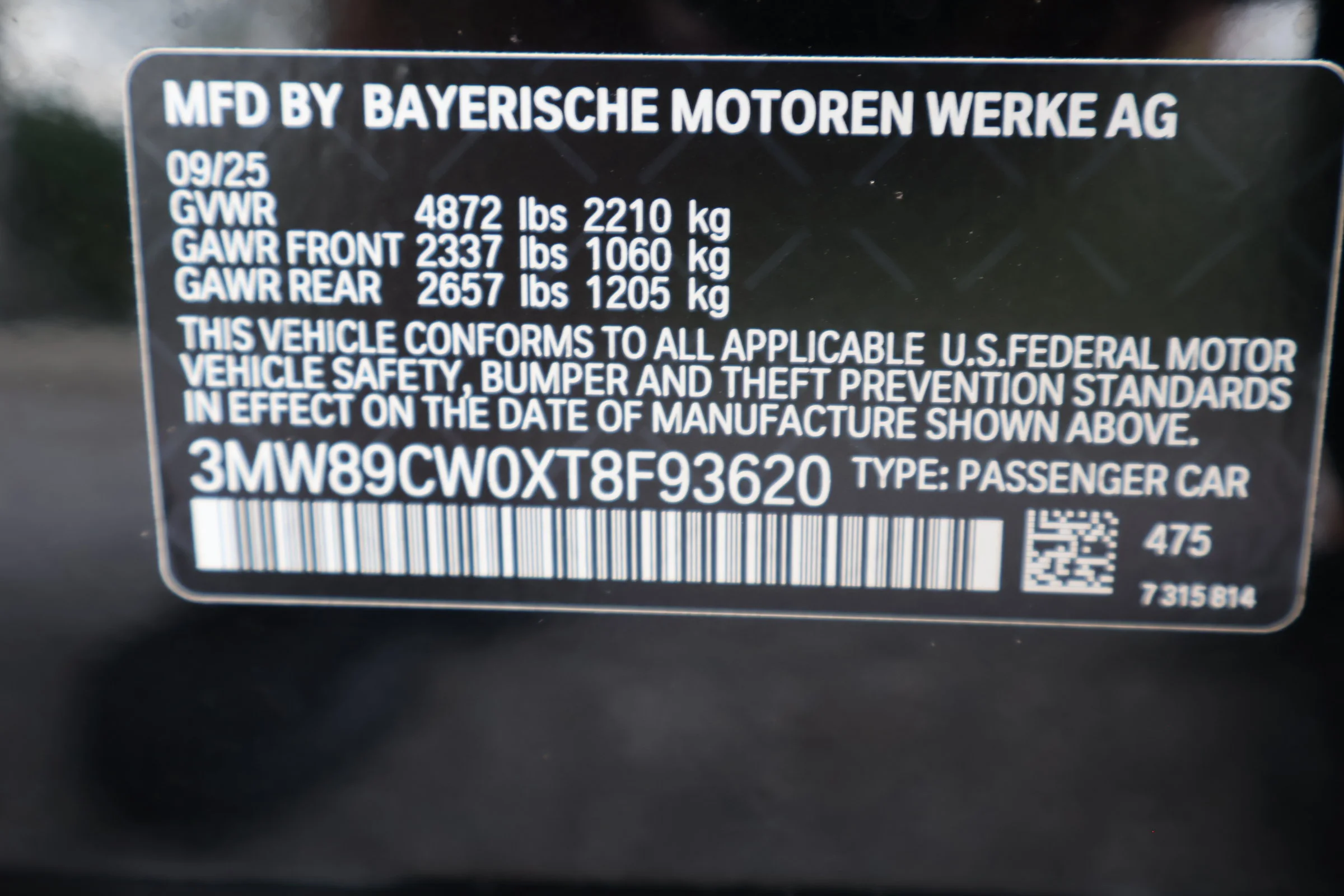 Used 2026 Black Sapphire Metallic BMW 330i NA xDrive image 28