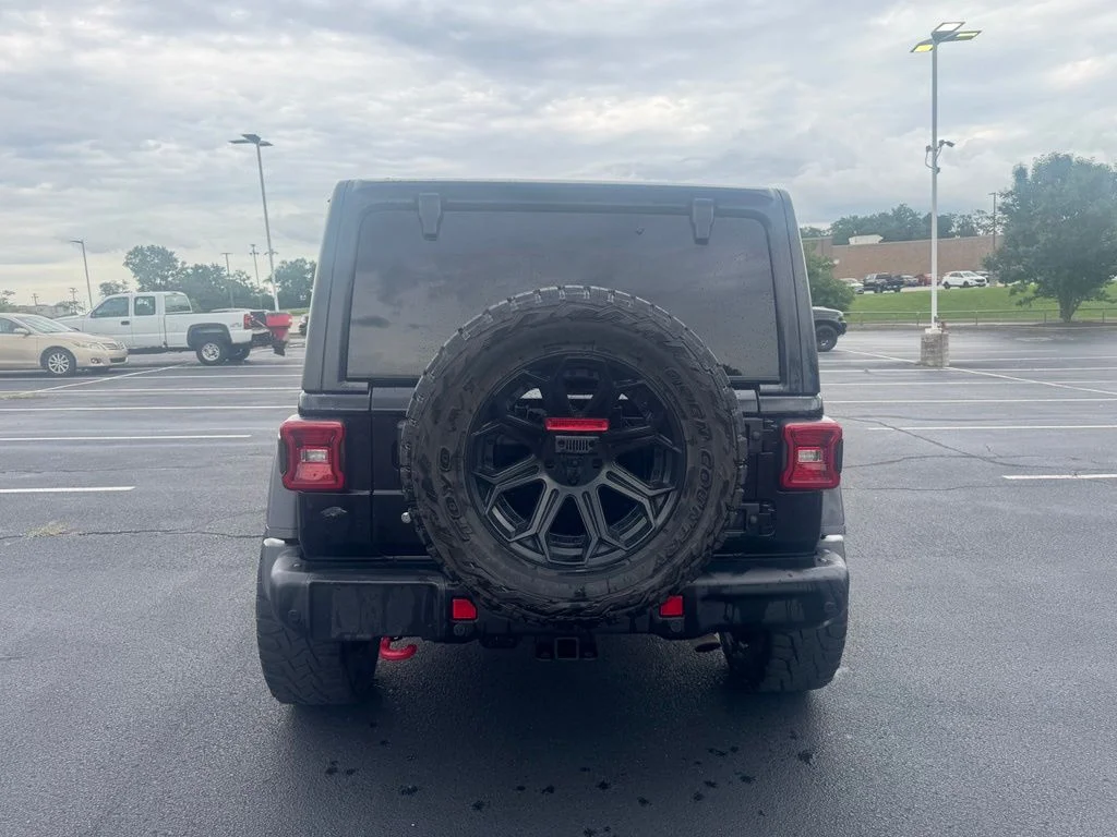 Used 2018 Black Jeep Unlimited Rubicon image 8