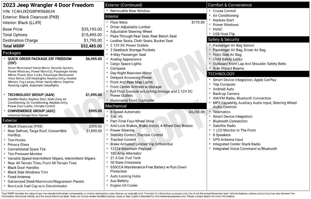 Used 2023 Black Jeep Sport S image 8