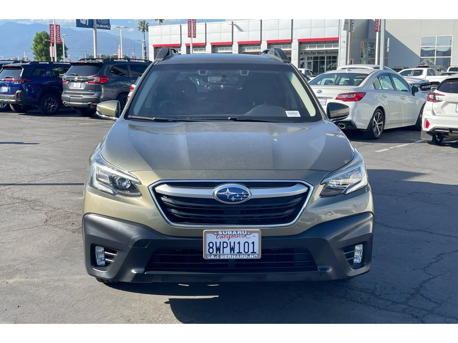 Used 2021 AUTUMN GREEN META Subaru Premium image 9