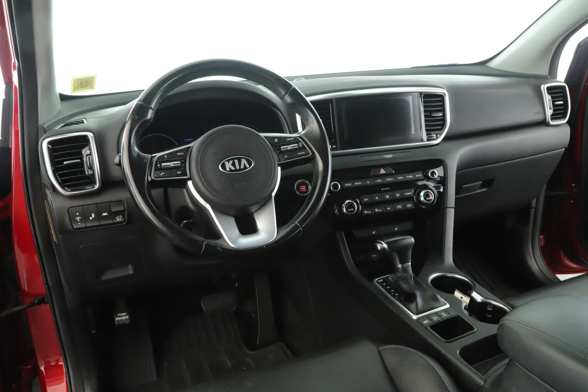 Used 2020 Hyper Red Kia EX AWD image 2