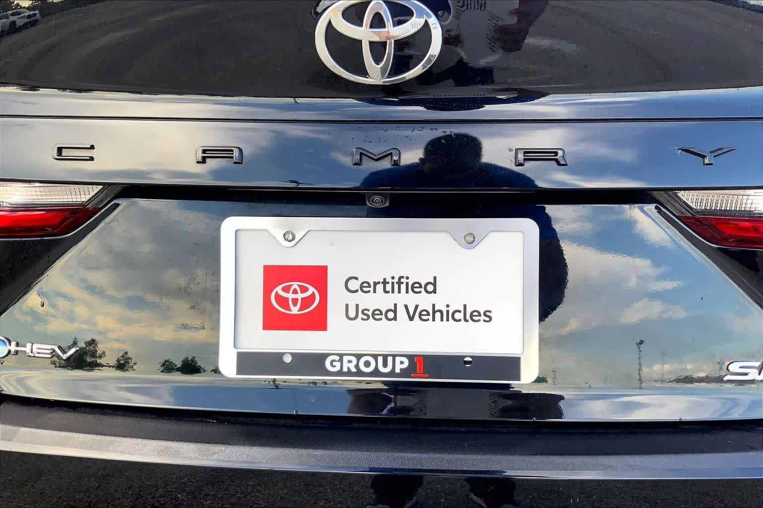 Certified Used 2025 Midnight Black Metallic Toyota SE image 10