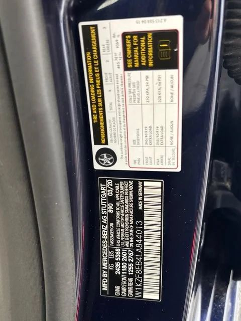 Used 2020 Blue Mercedes-Benz E 350 image 18