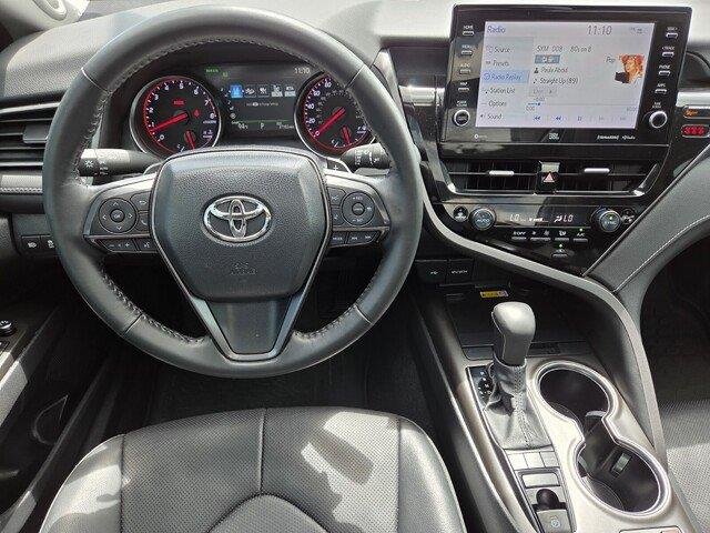 Used 2024 Midnight Black Metallic TOYOTA XSE V6 image 22
